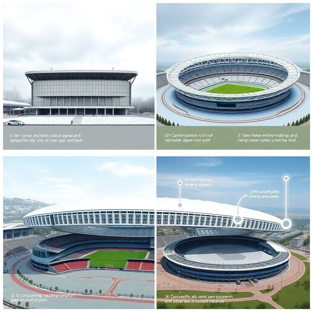 Стадионы и экологическая устойчивость: зелёные решения для покрытия