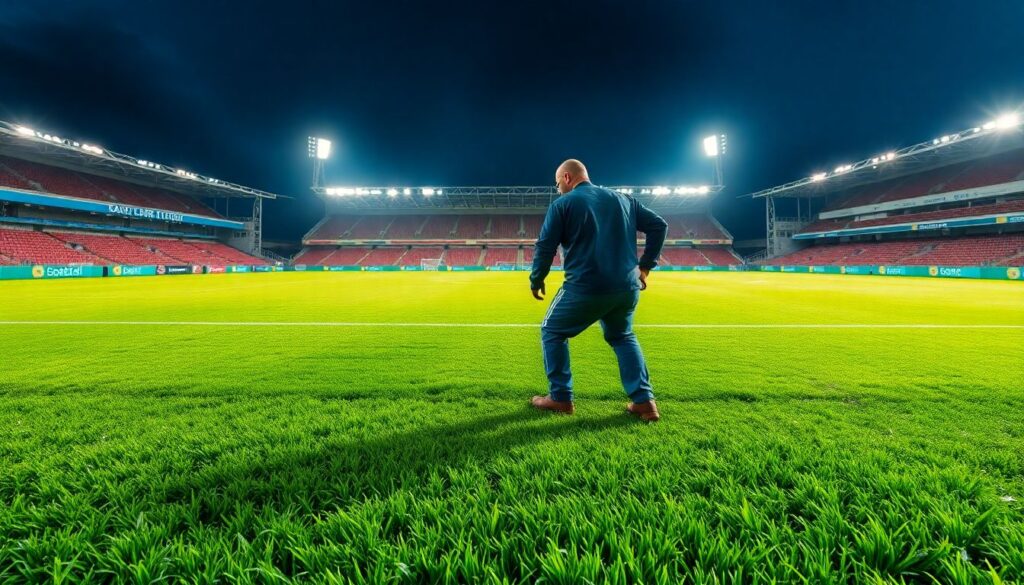 Качество газона и трансферная стоимость игроков - иллюстрация