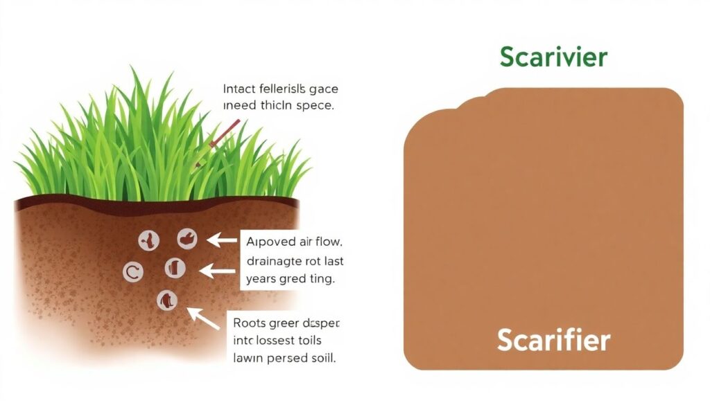 Как поддерживать траву в условиях поздней осени - иллюстрация
