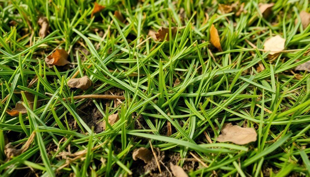 Как поддерживать траву в условиях поздней осени - иллюстрация