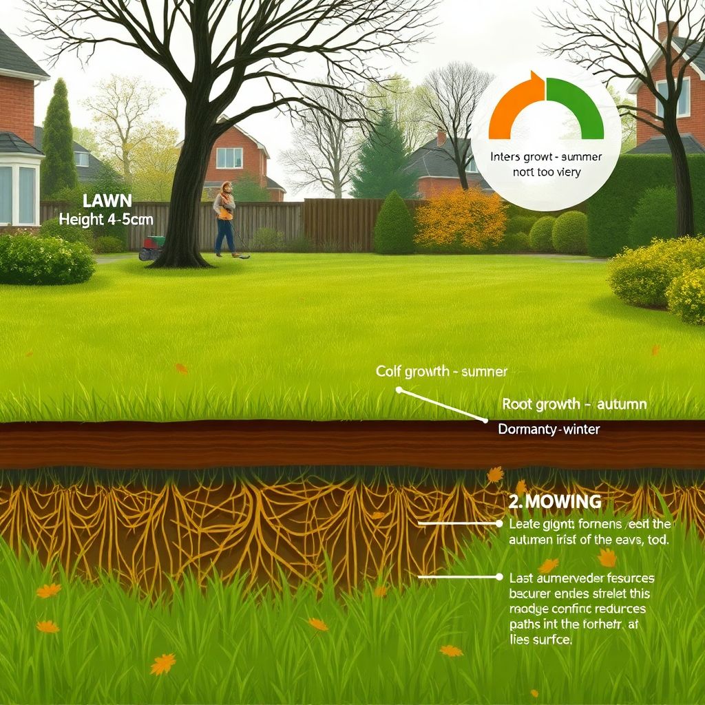 Как поддерживать траву в условиях поздней осени и сохранить газон здоровым