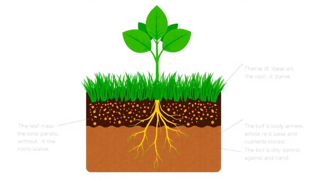 Стратегии продления срока службы газона на протяжении сезона - иллюстрация