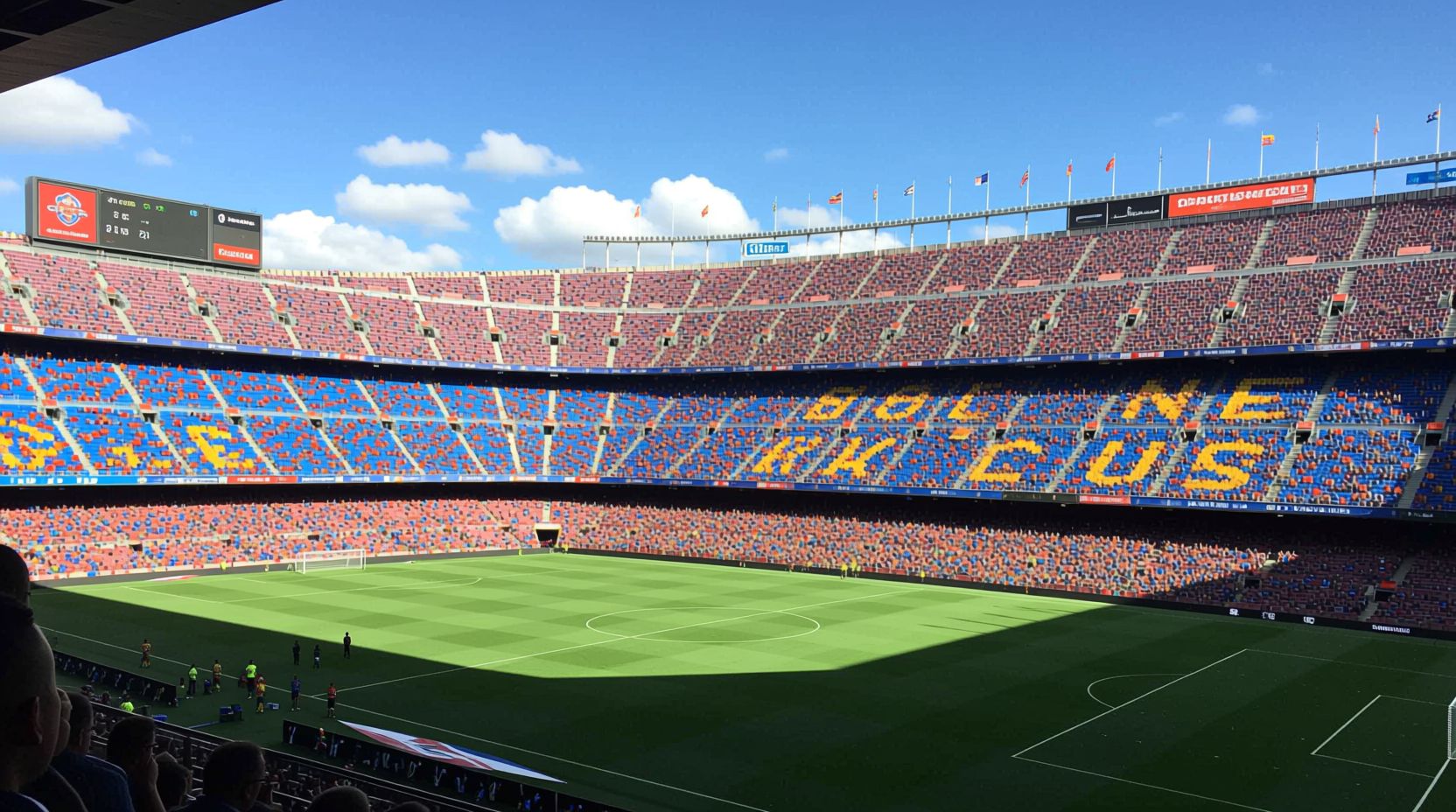 Впечатляющие стадионы мира