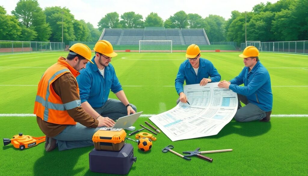 Обновления ремонта полей: как проходят работы перед важными матчами - иллюстрация