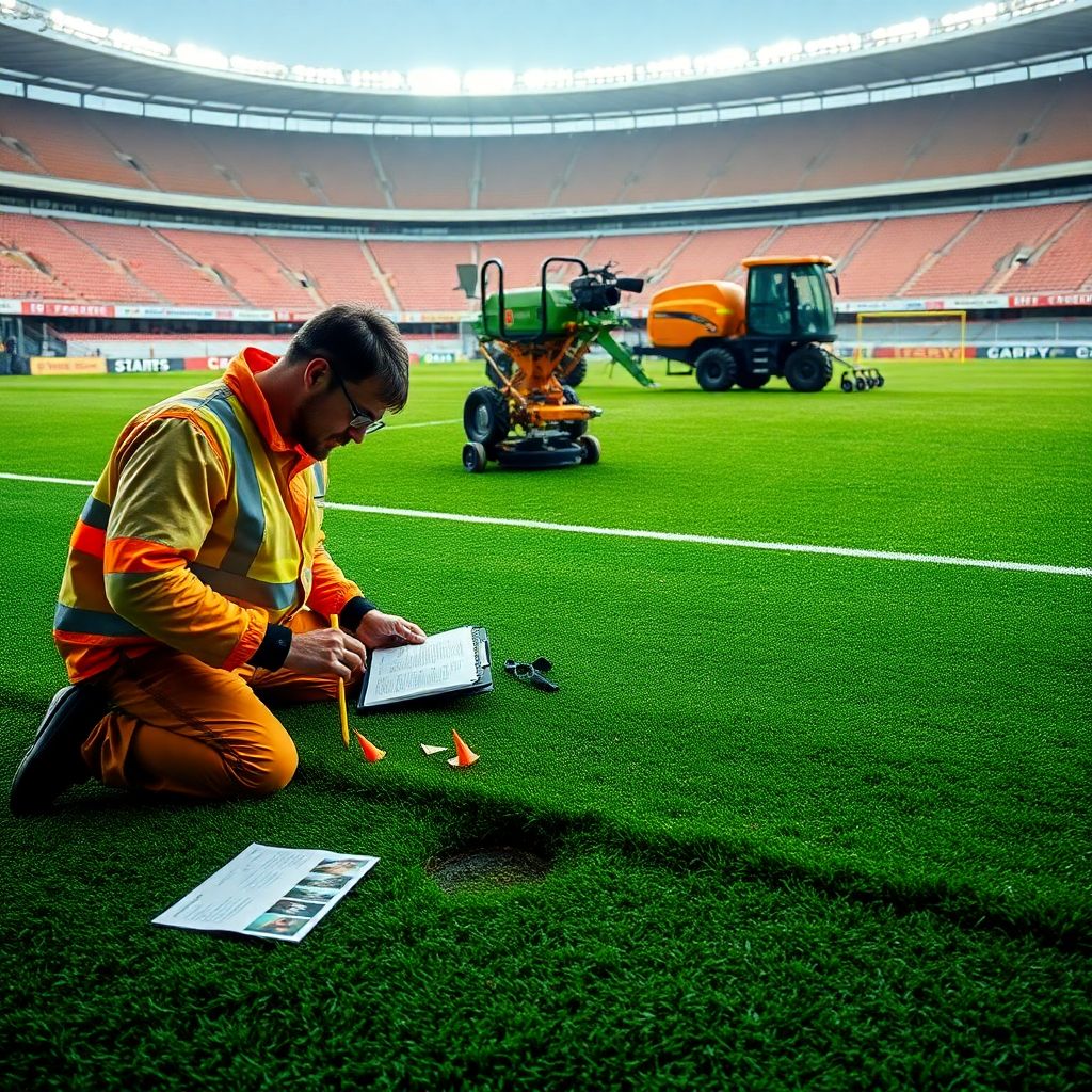 Обновления ремонта полей: как проходят работы перед важными матчами
