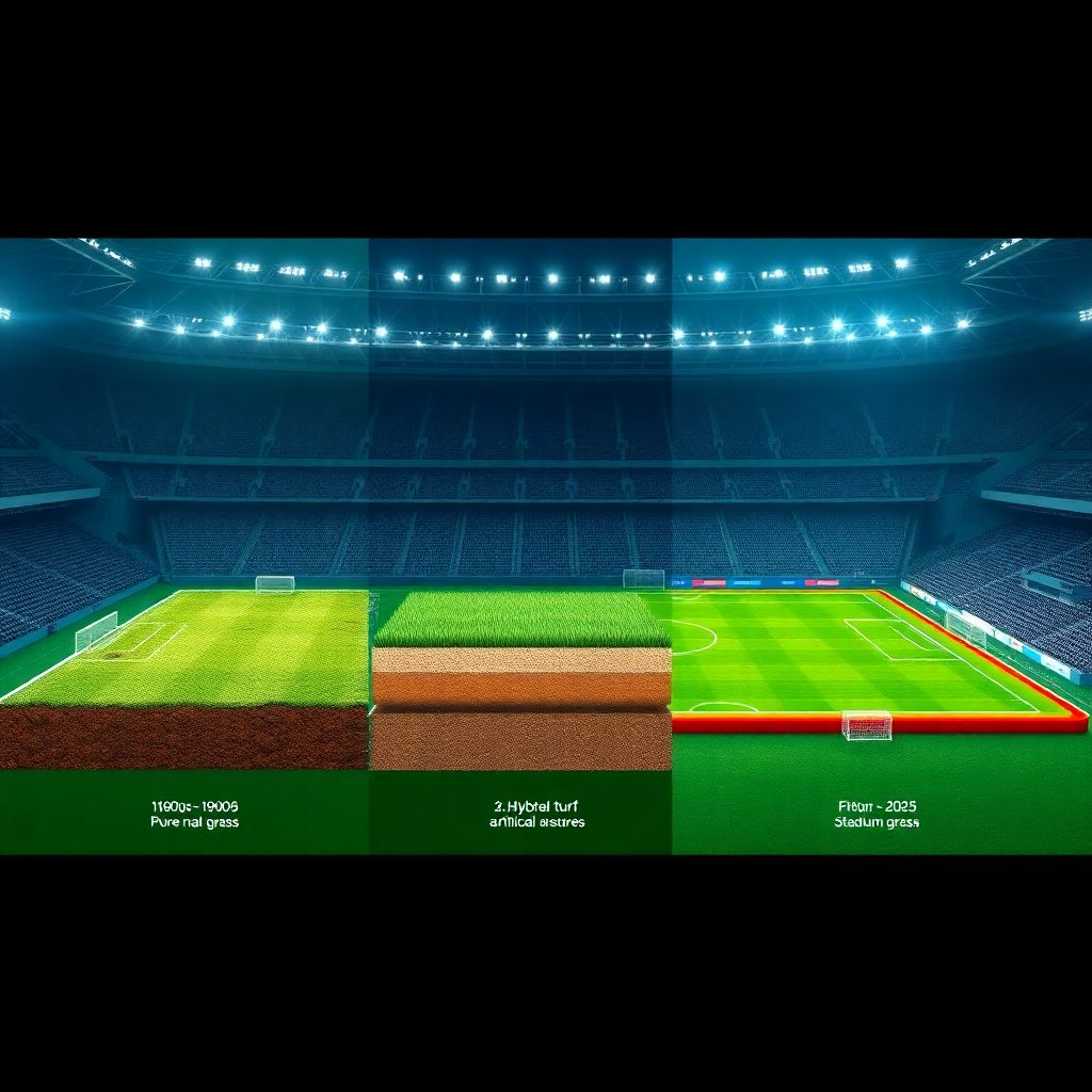 История стадионов: смена газона и эволюция полевых покрытий