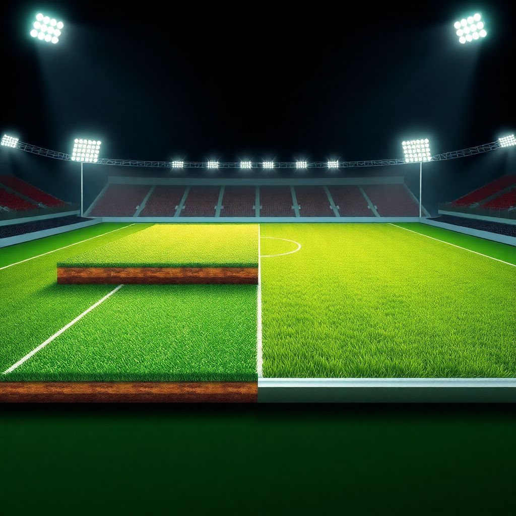 Тенденции современного футбольного поля: искусственный или натуральный газон