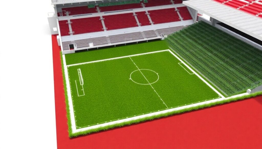 Передвижение фанатов и качество поля во время дерби - иллюстрация