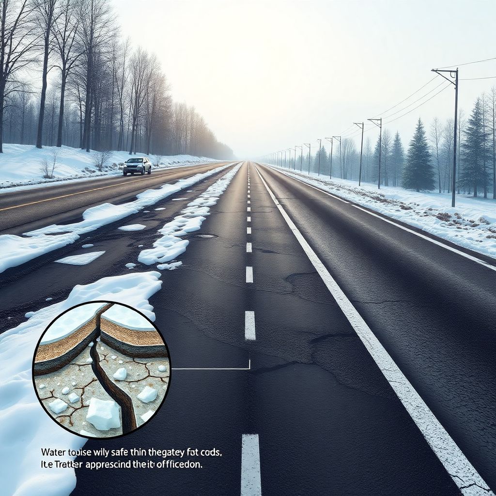 Как климаты регионов влияют на износ покрытия дорог и выбор материалов