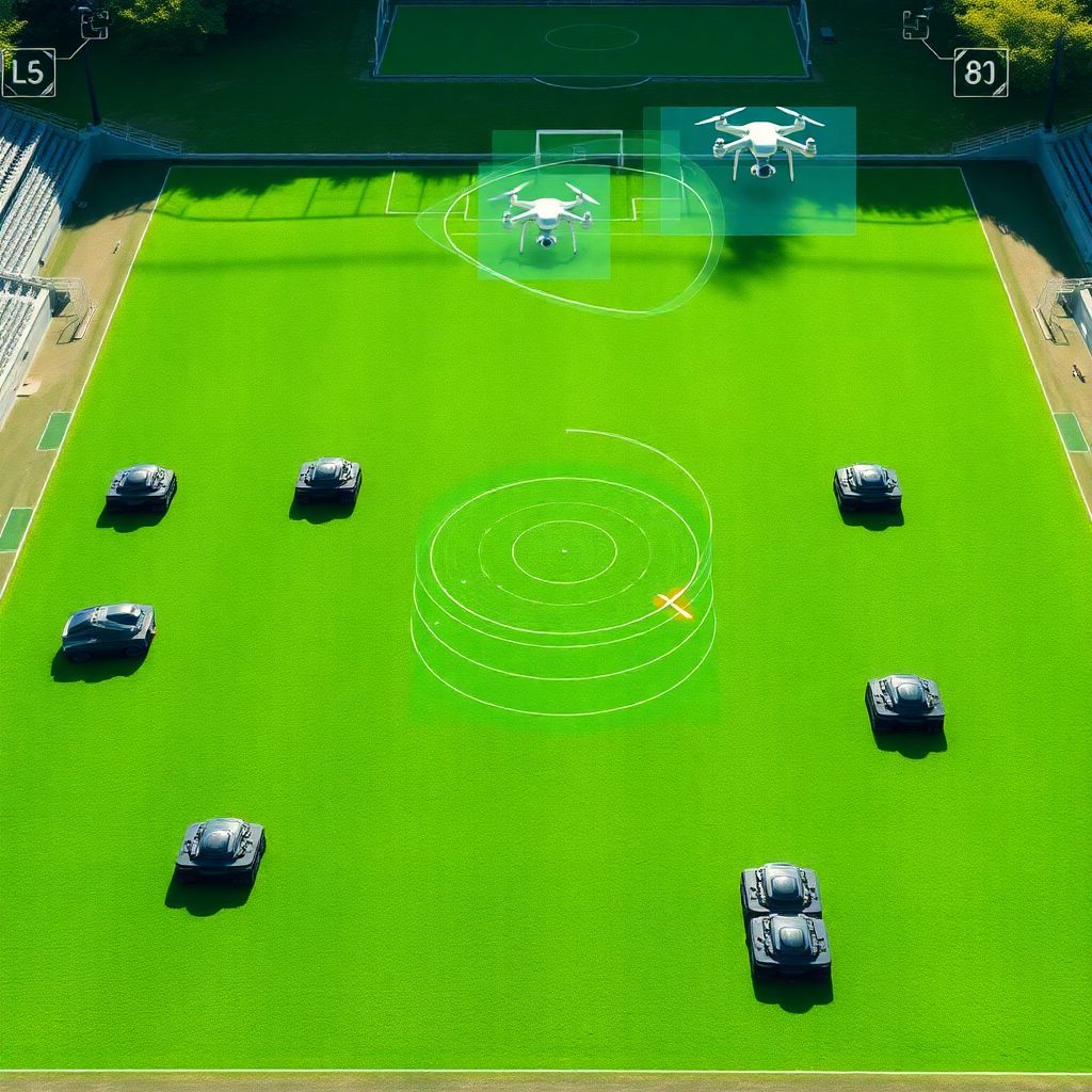 Современные технологии ухода за полем: как работают роботы-газонокосилки