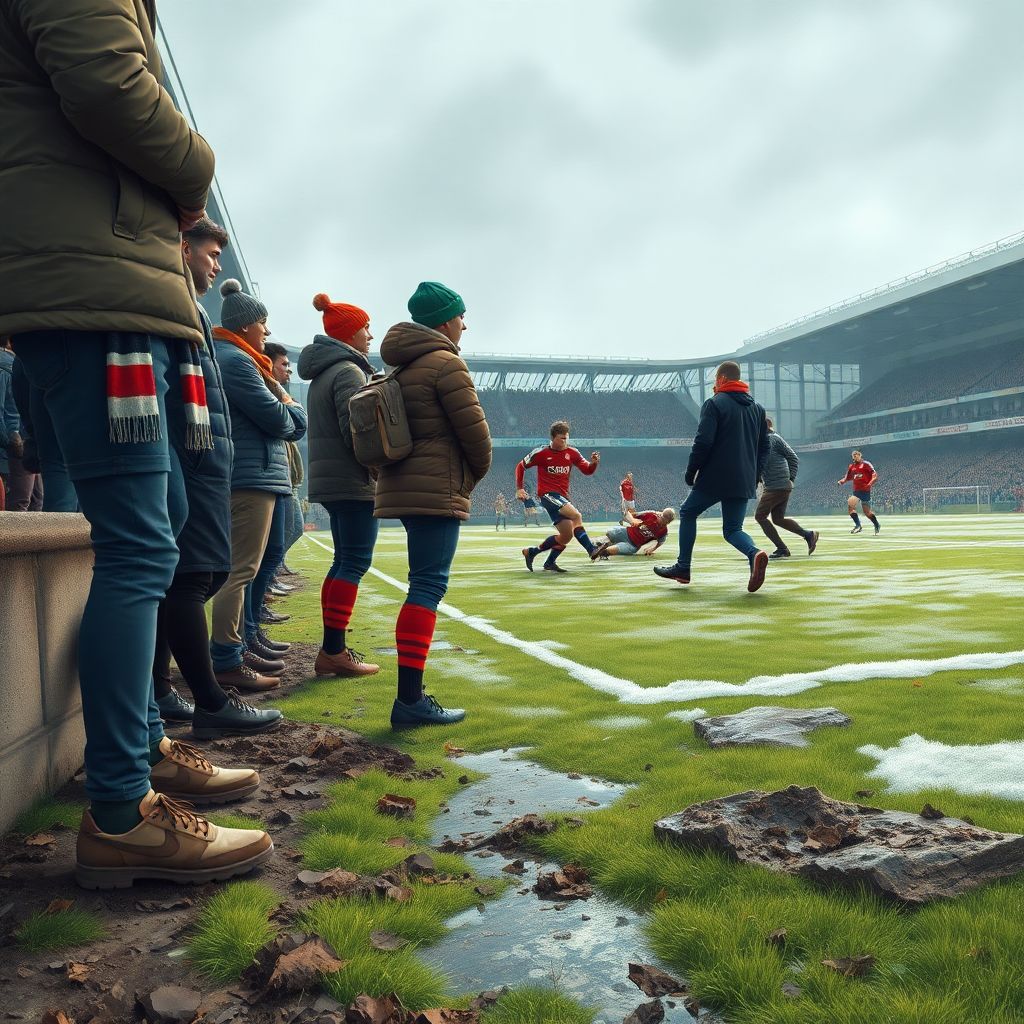 Советы для болельщиков: как подготовиться к игре на поле сомнительного качества