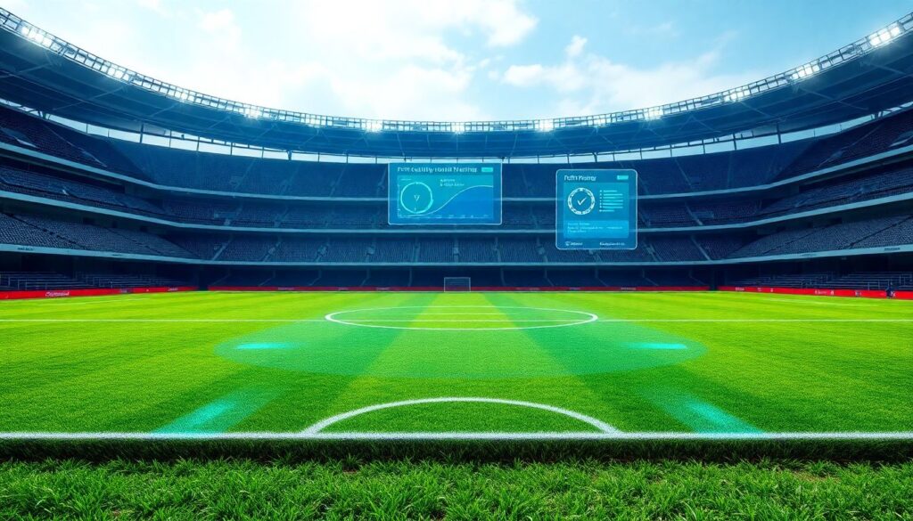 Как восстанавливают поле после крупных матчей - иллюстрация