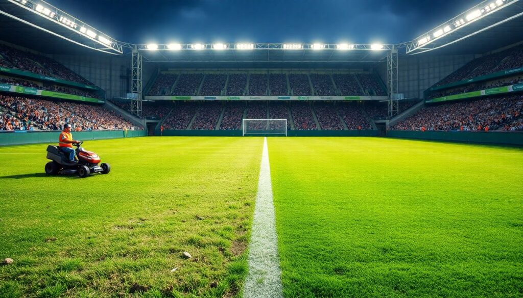 Почему качество поля влияет на восприятие матча болельщиками - иллюстрация