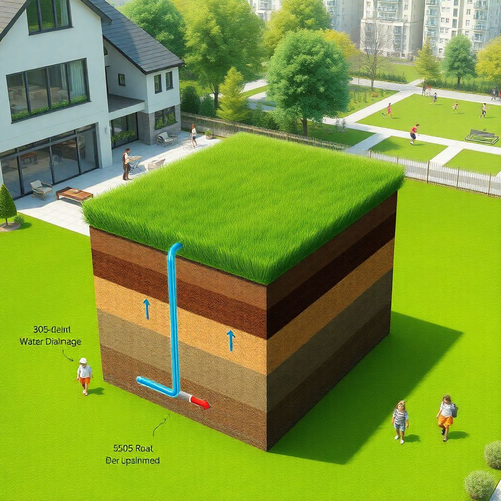 Тренды в обслуживании газона: современные решения грунта и дренажа