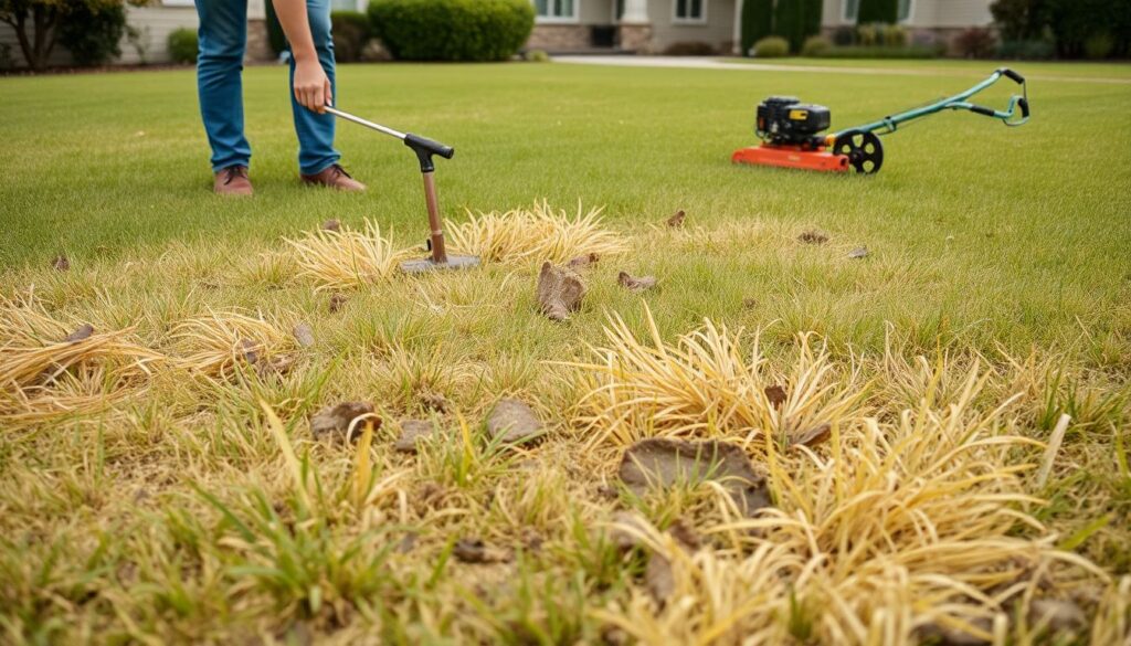 Как держать кондиционный газон в летний зной - иллюстрация