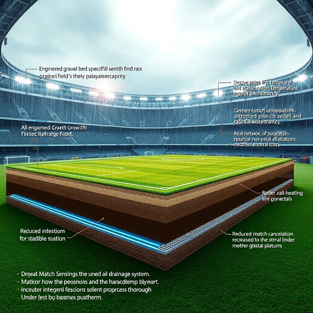 Публикации об аренах с современными системами дренажа и их преимуществах