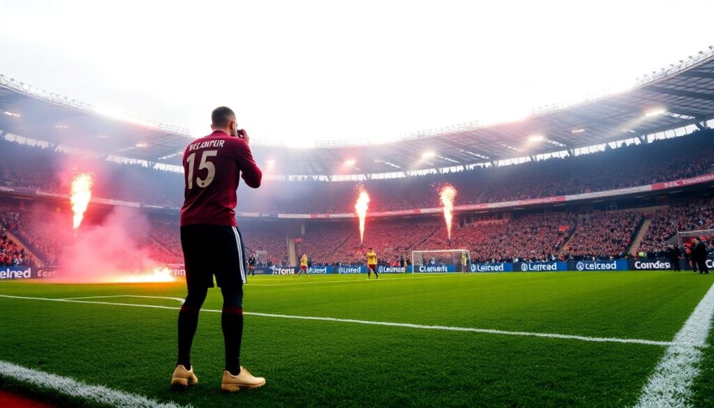 Культура болельщиков и газон: как фанаты влияют на состояние поля - иллюстрация