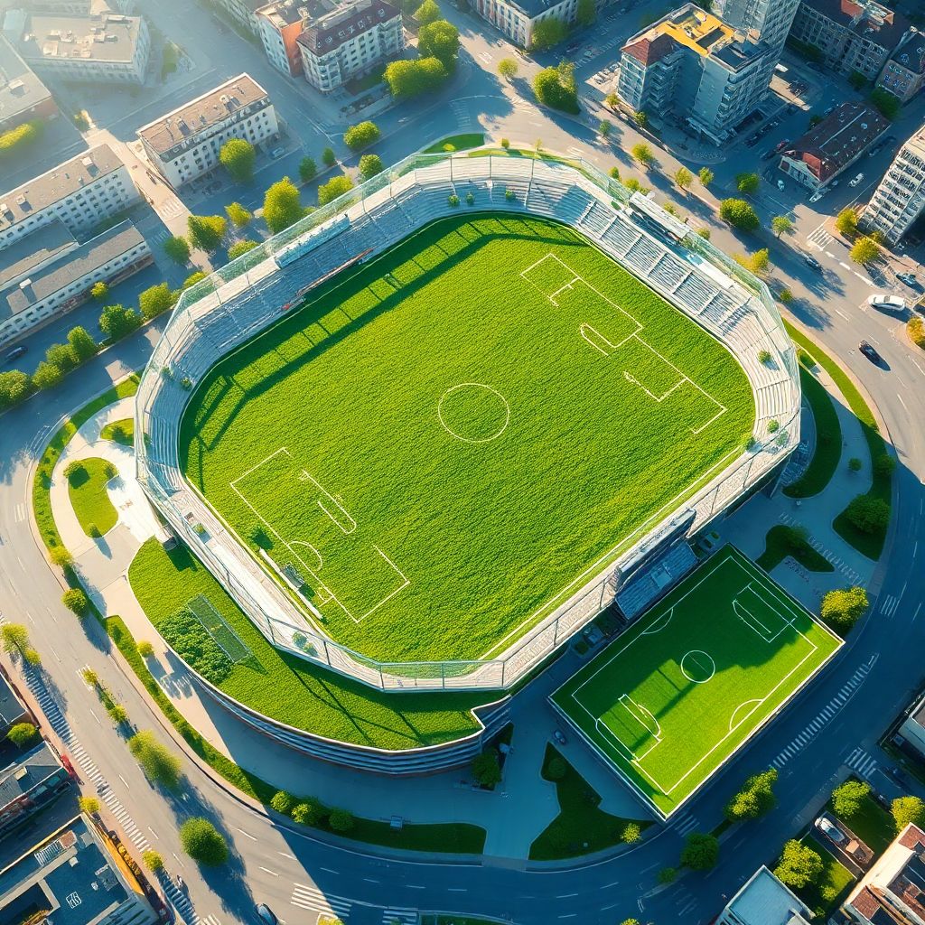 Эко-арены и газон: как выбрать экологичное полевое покрытие для стадионов