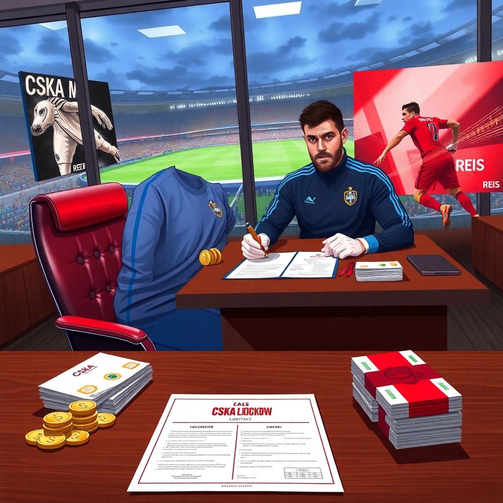 Зарплата Рейса в ЦСКА: какие условия контракт предлагает московский клуб